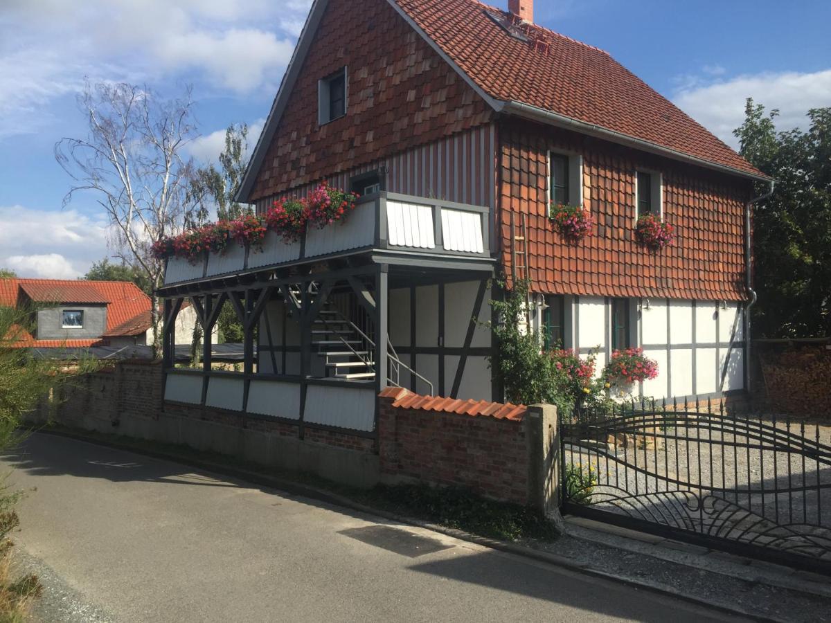 Schoene Gemuetliche Ferienwohnung Mit Kamin I Im Harz Darlingerode Buitenkant foto